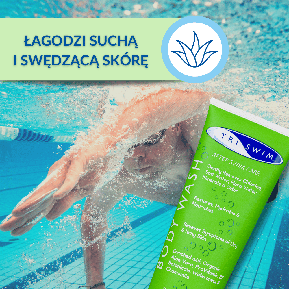 TRISWIM Żel do ciała dla pływaków 250ml Morela i Mango