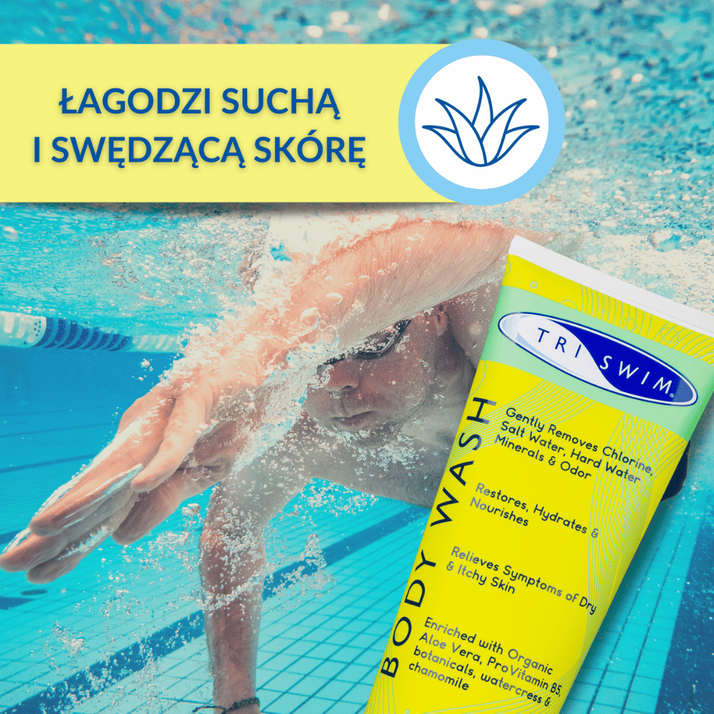 TRISWIM Żel do ciała dla pływaków 251ml Limonka i Mango