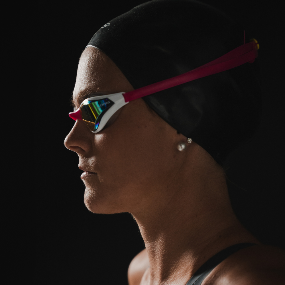 FINIS Okularki Startowe Mach 1 Pink Opal