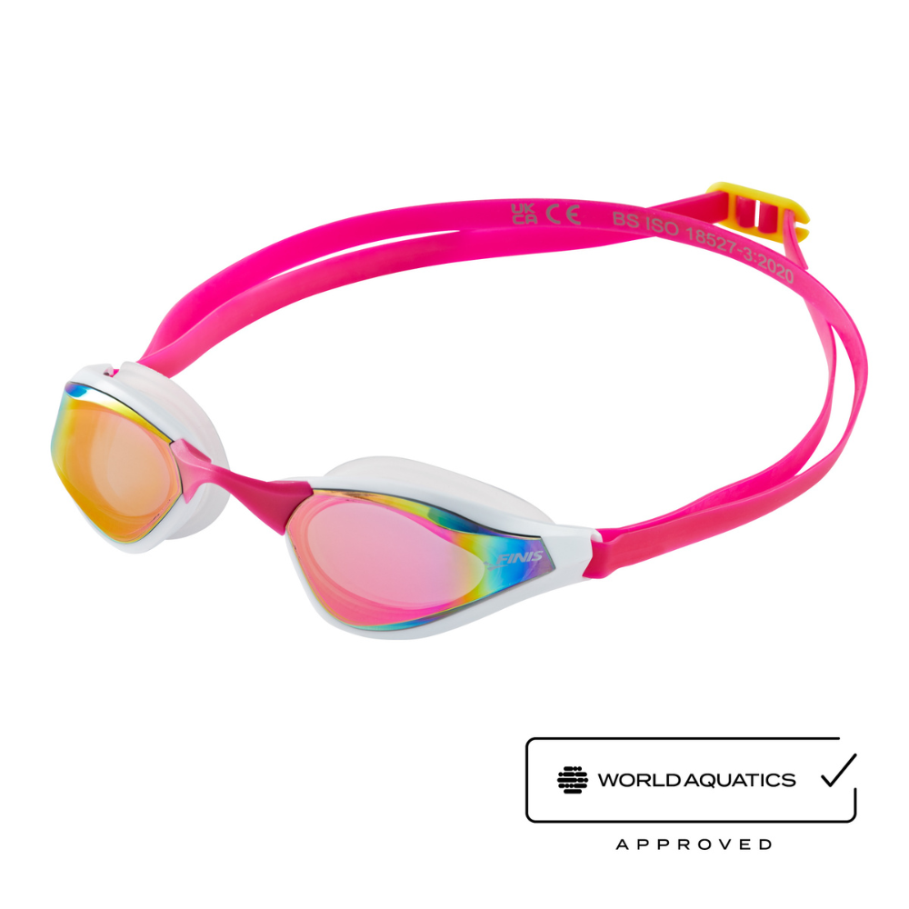 FINIS Okularki Startowe Mach 1 Pink Opal