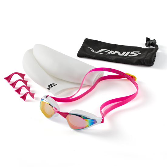 FINIS Okularki Startowe Mach 1 Pink Opal