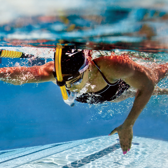 FINIS Rurka czołowa Swimmer's Snorkel Senior - technika i trening