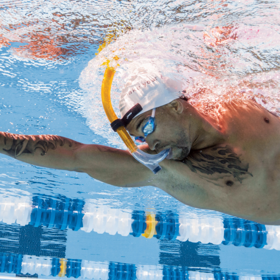 FINIS Rurka czołowa Swimmer's Snorkel Senior - technika i trening