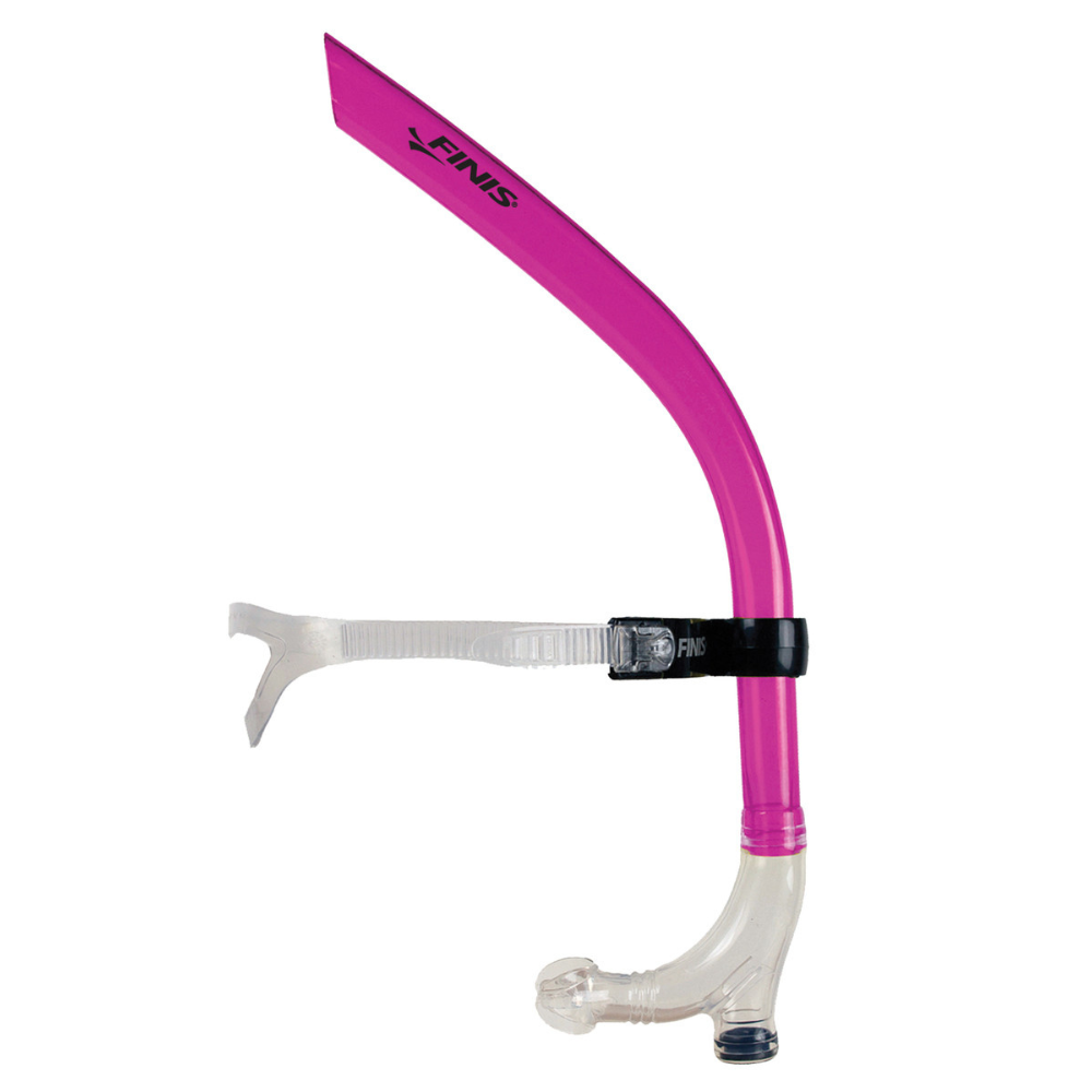 FINIS Rurka czołowa Swimmer's Snorkel Senior pink - technika i trening