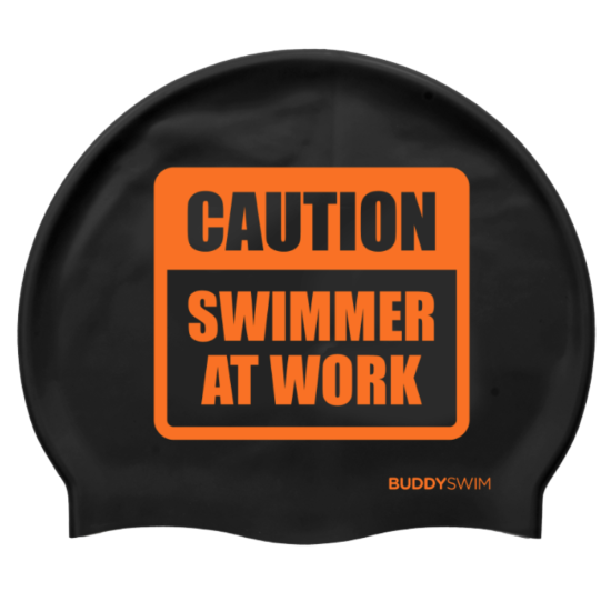 BuddySwim Czepek silikonowy CSW Czarny