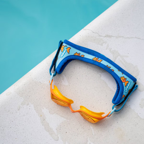 FINIS Okulary do pływania dla dzieci DragonFlys Fishbowl Blue (3-8 LAT)