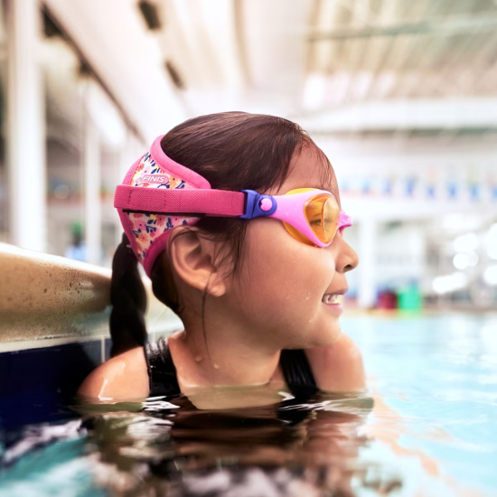 FINIS Okulary do pływania dla dzieci DragonFlys Flower Power (3-8 LAT)