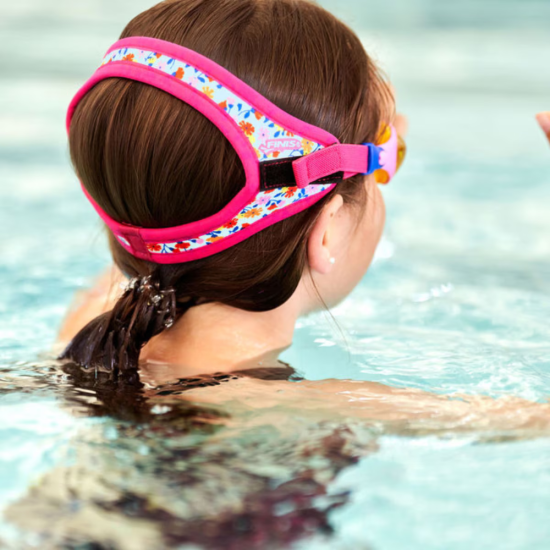 FINIS Okulary do pływania dla dzieci DragonFlys Flower Power (3-8 LAT)