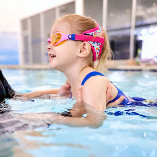 FINIS Okulary do pływania dla dzieci DragonFlys Flower Power (3-8 LAT)