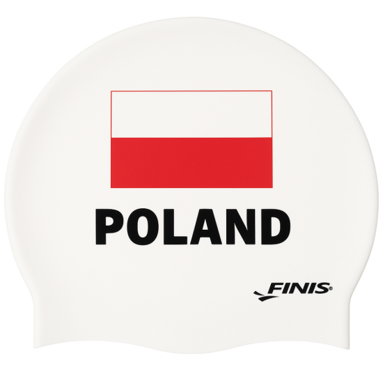 FINIS Czepek Silikonowy POLAND Biały