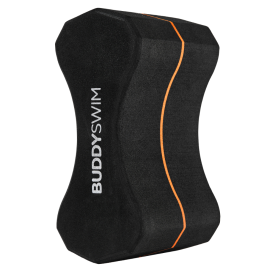 BuddySwim Pull Buoy Black/Orange