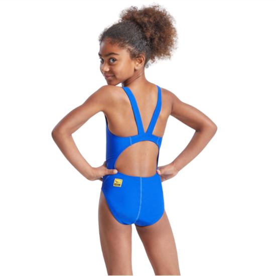 FINIS Strój kąpielowy dla dziewczynek Solid Bladeback Blueberry