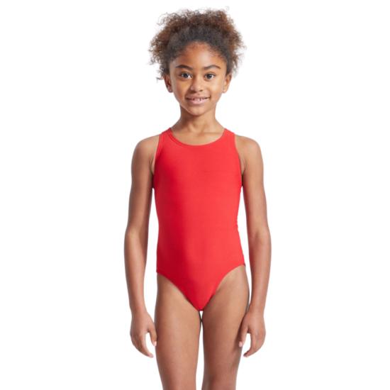 FINIS Strój kąpielowy dla dziewczynek Solid Bladeback Red