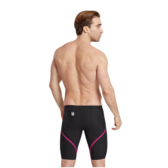 FINIS Męski Strój Startowy R3 Ascent Openback Black/Pink