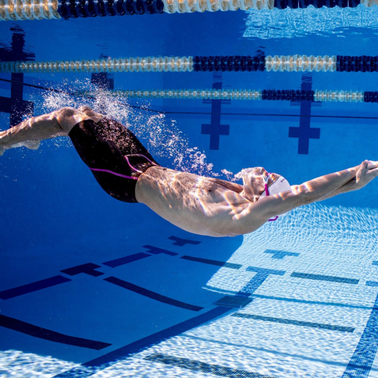 FINIS Męski Strój Startowy R3 Ascent Openback Black/Pink