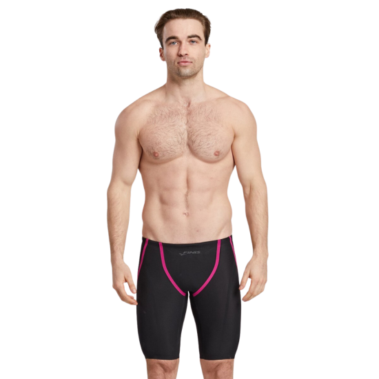 FINIS Męski Strój Startowy R3 Ascent Jammer Black/Pink