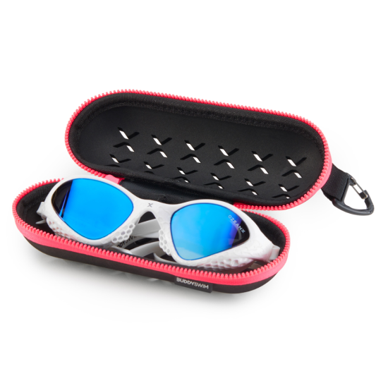 Buddyswim Etui Na Okulary Z Pianki EVA Black/ Pink