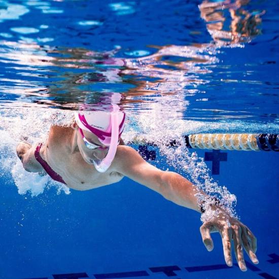 FINIS Rurka czołowa do pływania Stability Snorkel Orchid