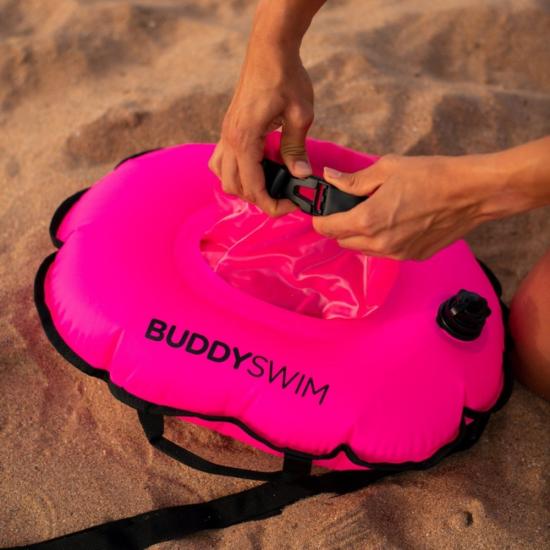 BuddySwim bojka asekuracyjna Hydrastation Pink