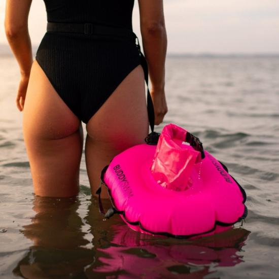 BuddySwim bojka asekuracyjna Hydrastation Pink