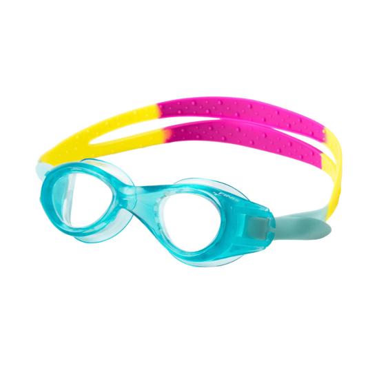FINIS Okulary do pływania dla dzieci Nitro (5-10 lat) Aqua Yellow Pink