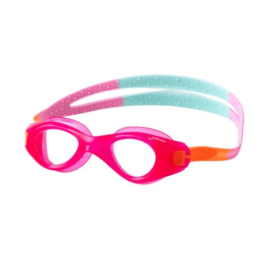 FINIS Okulary do pływania dla dzieci Nitro (5-10 lat) Pink Orange Aqua