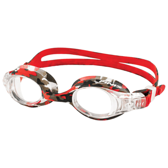 FINIS Okulary do pływania dla dzieci Adventure Goggles Red Camo (4 -10 LAT)