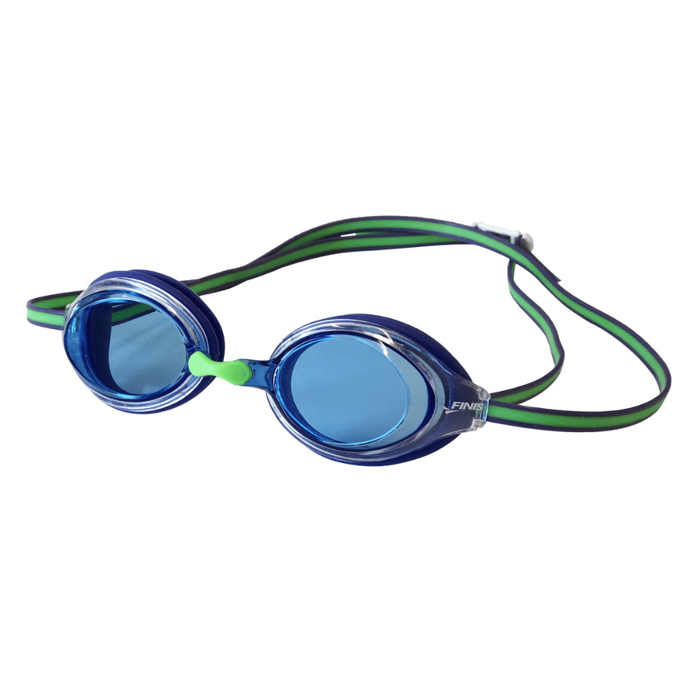 FINIS Okulary do pływania Ripple Blue Tint/Green (8-12 LAT)