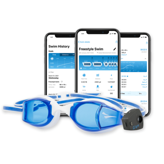 FINIS Okulary do pływania Smart Goggles Blue