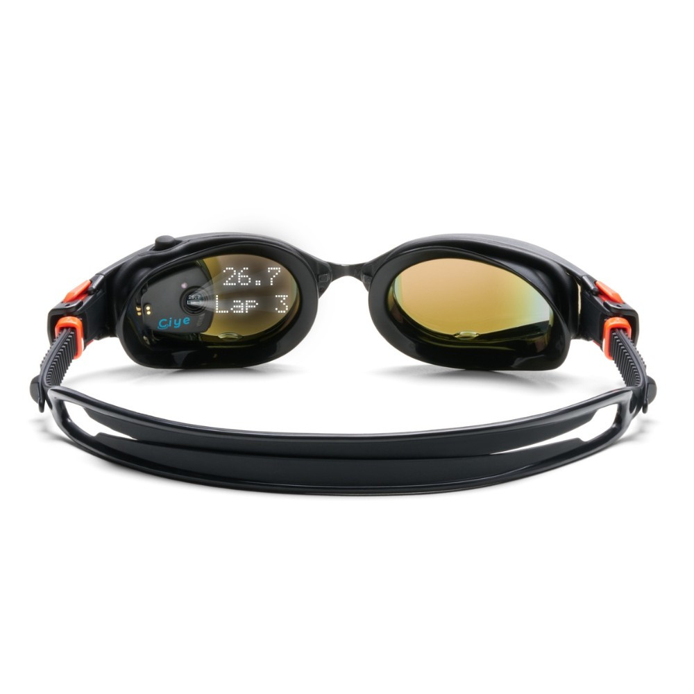 FINIS Okulary do pływania Smart Goggles MAX Orange Mirror/Black