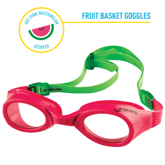 FINIS Okulary do pływania dla dzieci Fruit Basket Watermelon (3-8 LAT)