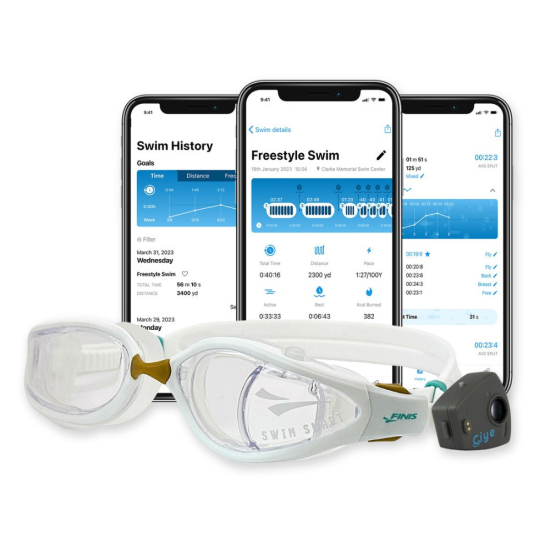 FINIS Okulary do pływania Smart Goggles MAX Clear