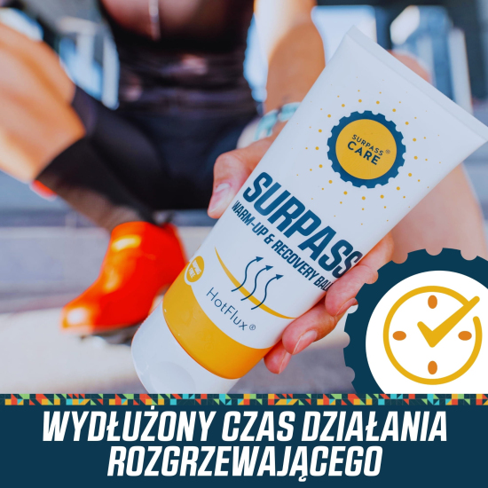 SURPASS Worm Up Rozgrzew ający Balsam Dla Sportowców 200ml