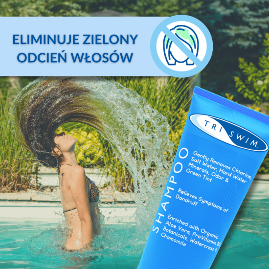 TRISWIM Szampon dla pływaków 251ml Limonka Mango